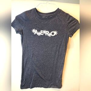 Aeropostale Gray  Baby Tee XS